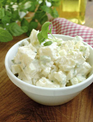 Kartoffelsalat mit Quark