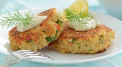 Krabbenfrikadellen