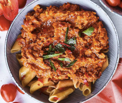 Vegetarischer Linsentopf mit Tomaten